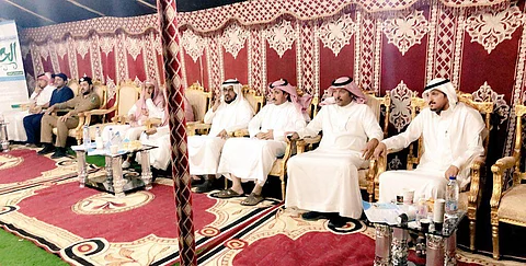 تدشين مخيم استقبال الحجاج بمركز ظلم وتهيئته لتقديم الضيافة للحجيج