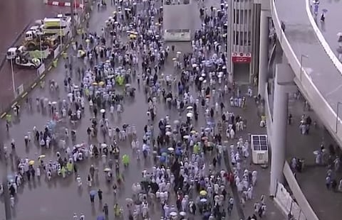 متحدث هيئة الأرصاد: كمية الأمطار بمشعر منى 10 ملم