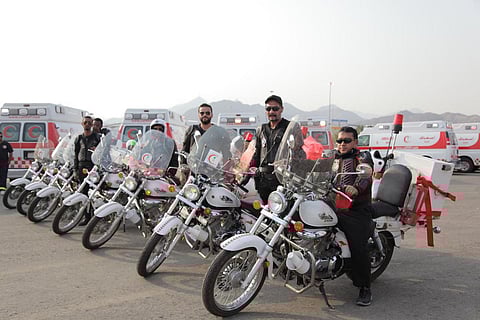 فِرق "الهلال الأحمر" باشرت أكثر من 16 ألف حالة خلال موسم الحج