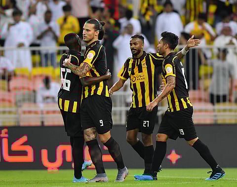 الاتحاد يمطر شباك الرائد بثلاثية في انطلاقة دوري الأمير محمد بن سلمان