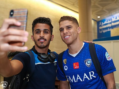 كويلار بعد وصوله الرياض: سعيد بتمثيل أفضل نادٍ آسيوي