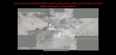 مقاطع مرئية.. ضربات جوية دقيقة تسحق مليشيا الحوثي في صعدة