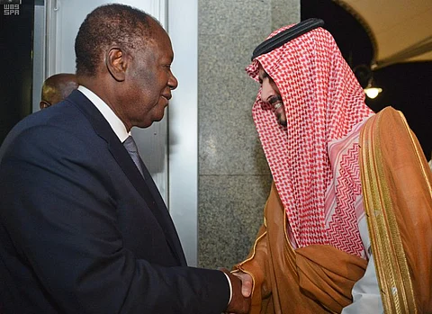 رئيس جمهورية كوت دي فوار يصل إلى جدة