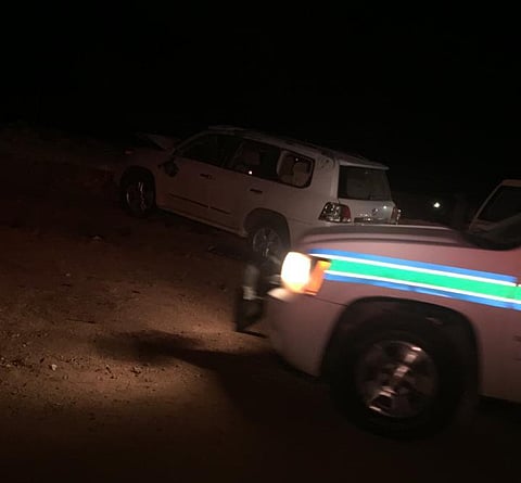 حادث انقلاب مروري يُصيب 6 من أسرة واحدة بقرشيات الطائف