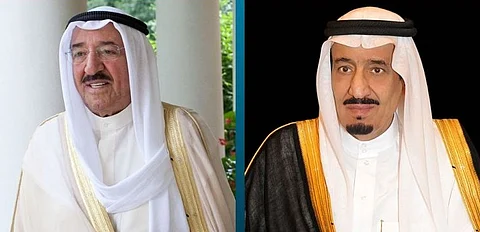 خادم الحرمين يتلقى اتصالاً هاتفيًا من أمير دولة الكويت