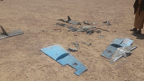 الجيش اليمني يسقط طائرة مسيرة حوثية قبل استهدافها موقعًا عسكريًا بالجوف