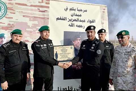 الحرس الملكي.. تدشين ميدان الحواجز الخماسي وتسميته ميدان "الفغم"