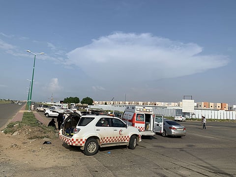 حادث مروري يُصيب عددًا من الطالبات على طريق جامعة جازان