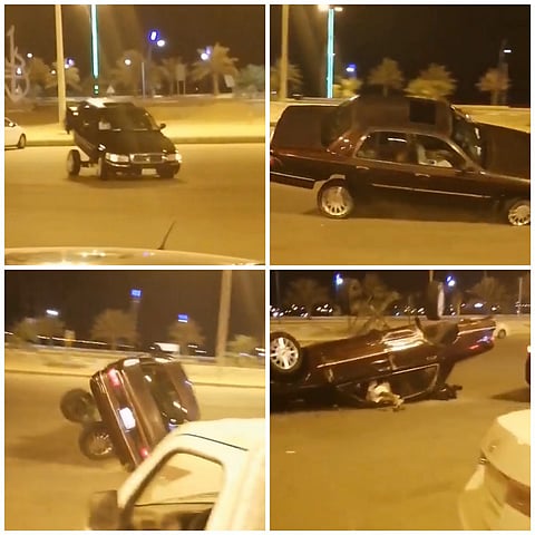 شاهد في رابغ .. قائد مركبة يحول منتزه "الحضاري" لساحة تفحيط.. ومطالبات بحلول