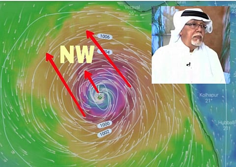 "كراني" لـ"سبق": "كيار" سيضرب هذه الأماكن.. وأجواء السعودية لن تتأثر في الـ72 ساعة المقبلة