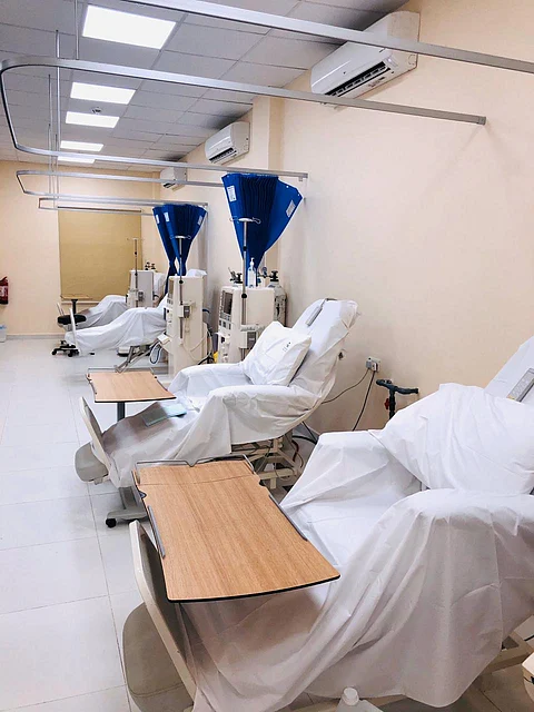 مستشفى رويضة العرض يدشن وحدة الغسيل الكلوي بمقره الجديد