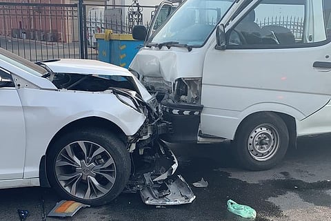 "هلال جدة" يباشر إصابة 8 طلاب في حادث تصادم شمال المحافظة