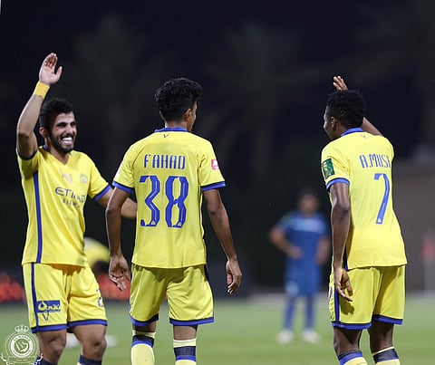 النصر يضرب شباك عفيف بخماسية .. والعدالة يتجاوز الجبيل
