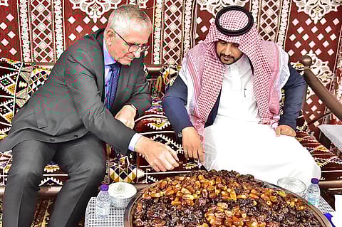 سفير الدنمارك يزور "سمح الجوف" ويؤكد: مكان واعد.. لن تكون زيارتي الأخيرة
