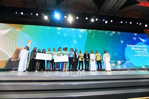 تتويج أفضل 5 شركات ناشئة بكأس العالم لريادة الأعمال