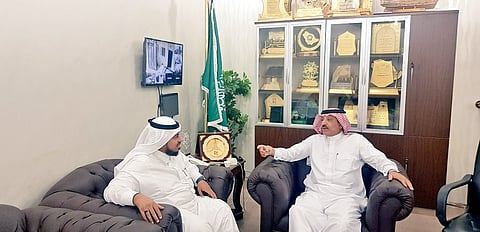 "زعلة" يستقبل مدير مكتب "تعليم صامطة"