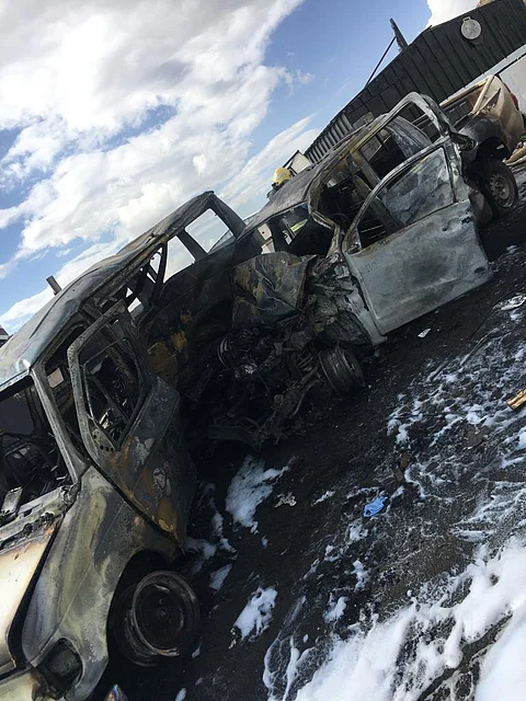 وفاة 6 أشخاص.. دهسوا شخصَيْن فتفحمت جثثهم الأربع في حادث مروري بأبها