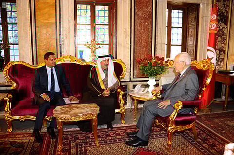 رئيس مجلس نواب الشعب التونسي يستعرض مع سفير المملكة العلاقات الثنائية بين البلدين