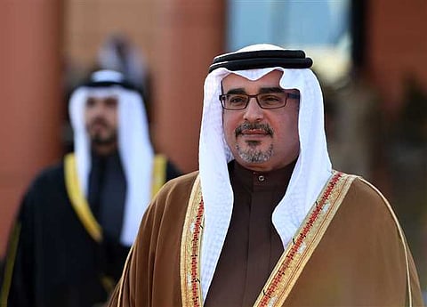 ولي عهد البحرين يصل إلى الرياض