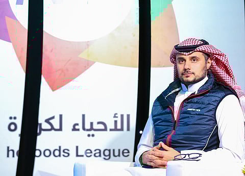 خالد بن الوليد: هدفنا بناء أكبر دوري لكرة القدم في السعودية