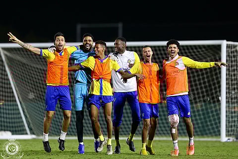 النصر يتعادل أمام شباب أهلي دبي.. وديًّا