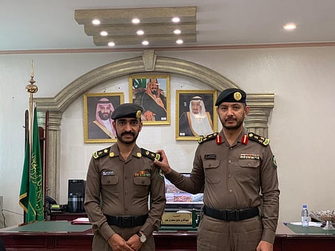 "البلوي" إلى رتبة مقدم في مرور تبوك