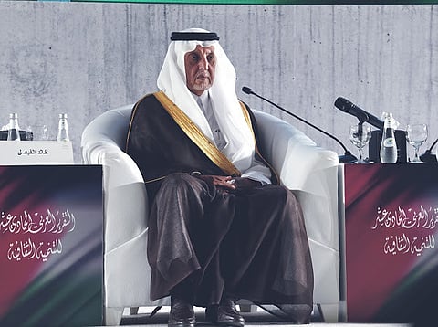 "خالد الفيصل": كلمتي واحدة هي فلسطين ولن نرتاح حتى نستعيد الأرض