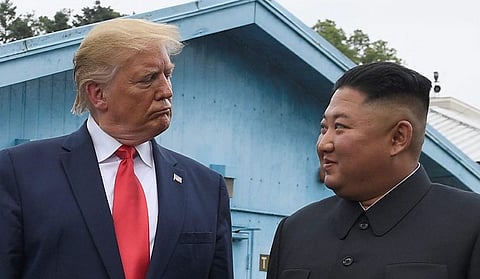 "ترامب" محذرًا الزعيم الكوري: عدوانيتك ستُفقدك كل شيء