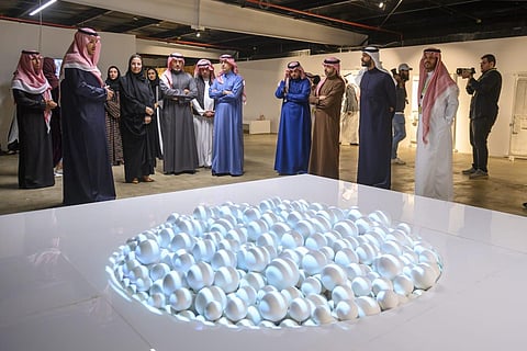 وزارة الثقافة تُطلق المعرض الفني "من الداخل" في المنطقة الصناعية بالدرعية