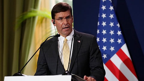 وزير الدفاع الأمريكي: سنرد بقوة حاسمة إذا هاجمت إيران مصالحنا أو قواتنا