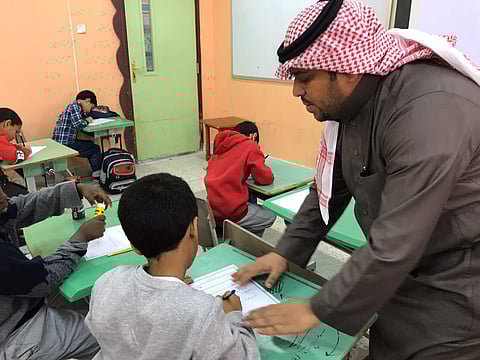 انطلاق ماراثون "الكتابة" لطلاب المرحلة الابتدائية بتعليم الأفلاج