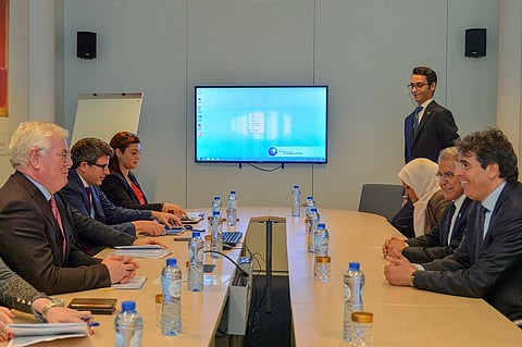 "العواد" يستعرض جهود السعودية في مجال حقوق الإنسان مع الممثل الخاص للاتحاد الأوروبي