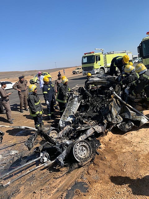 البداية تفاخر والنهاية مأساوية.. طريق "حضن-الطائف" يواصل حصد ضحاياه