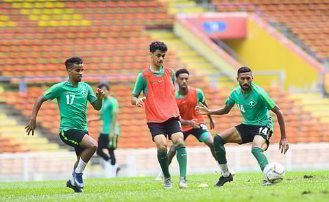 خلال معسكر ماليزيا.. الأخضر السعودي تحت 23 يواجه الأردن