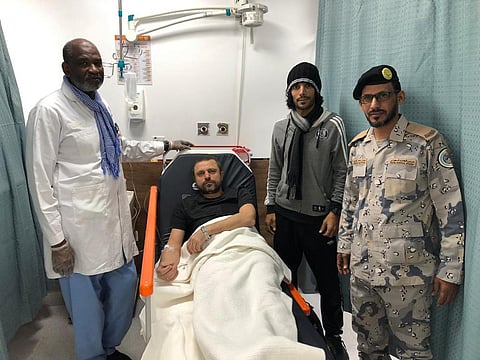 "حدود المدينة" ينقذ بحارًا أوكرانيًّا تعرّض لوعكة صحية