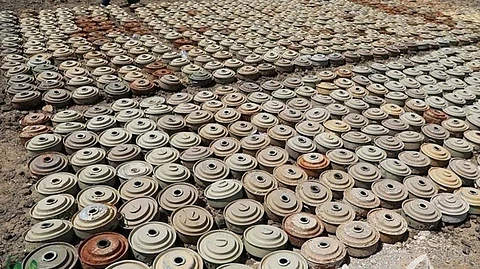 جريمة حرب: ألغام الحوثي تقتل 484 مدنيًّا وتشوِّه 1245 في تعز