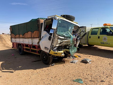 تصادم بطريق "الدوادمي- مرات- الرياض" يصرع 5 من عائلة واحدة