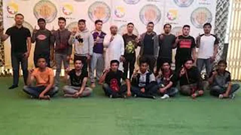 شاهد .. 19 شخصًا يُشهرون إسلامهم بملتقى نور وهداية بـ"دعوي البطحاء"
