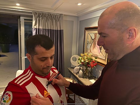 بالفيديو.. آل الشيخ يستذكر مع زيدان "نطحة ماتيرازي"