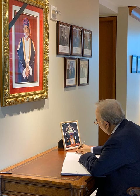 السفير المَعلمي ووفد المملكة لدى الأمم المتحدة يعزون في وفاة "قابوس"