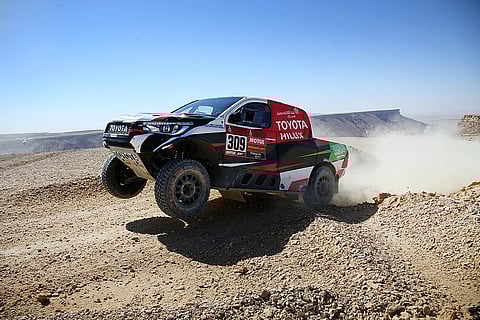 من شبيطة إلى حرض.. "الراجحي" يواصل غمار منافسات الـ11 في داكار