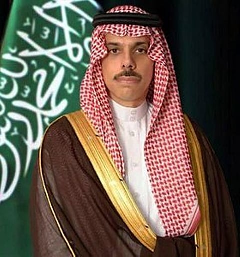 "فيصل بن فرحان" يلتقي رئيس إقليم كردستان العراق