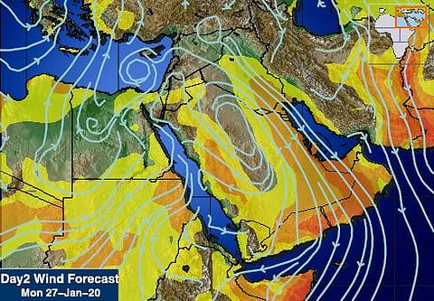 المسند: كتلة هوائية باردة جاثمة فوق أجوائنا في بعض المناطق