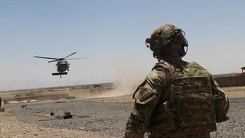 الجيش الأمريكي يؤكد تحطم طائرة عسكرية في أفغانستان