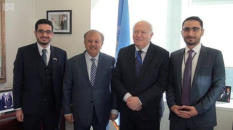 "المعلمي" :السعودية تدعم تحالف الأمم المتحدة للحضارات بمبلغ مليون دولار