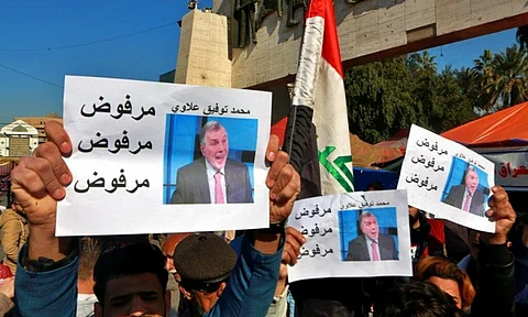 "مرفوض بأمر الشعب".. العراقيون يحتجون على تكليف "علاوي" بتشكيل الحكومة