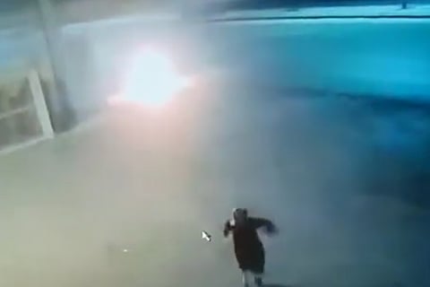 القبض على شاب أحرق كاميرا ساهر في القصيم