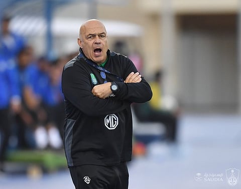 رغم الفوز على "الاتفاق" .. هاشتاغات "أهلاوية" تطالب بإقالة "جروس"