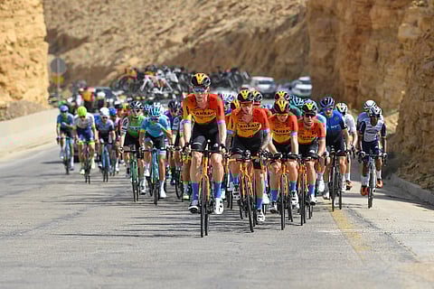 الدرّاج "بوهاني" يتصدر الترتيب العام لطواف السعودية للدراجات الهوائية