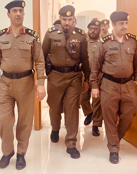 "الزكري" يتفقد شعبة مرور عفيف للاطلاع على سير العمل